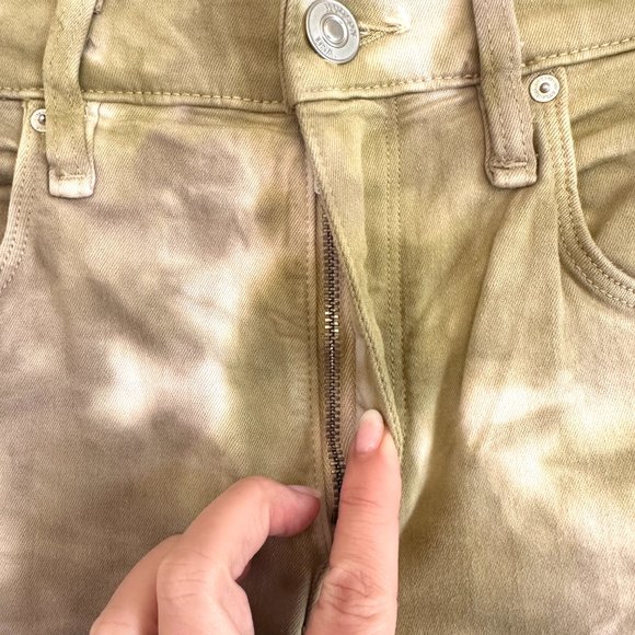 Hudson NWT Sage Fatigue Tie-Dye Collin High-Rise Skinny Jeans Women's 27… - Picture 8 of 14